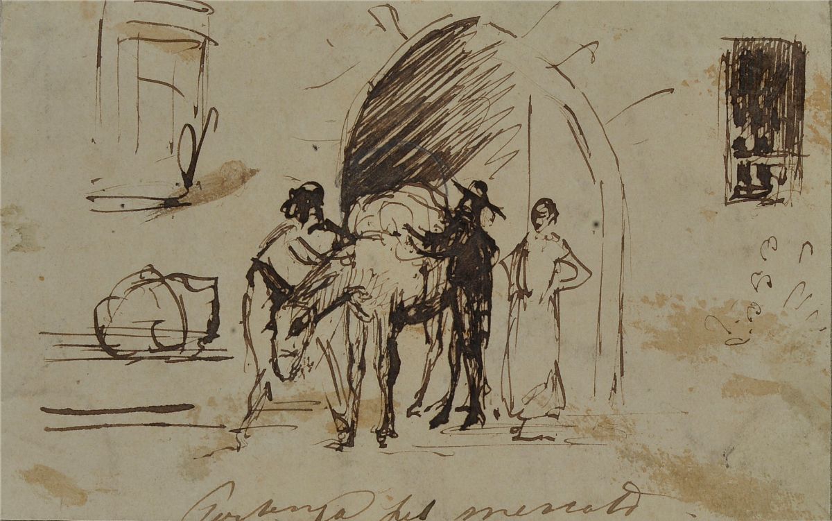 Lotto Composto da Sette Disegni