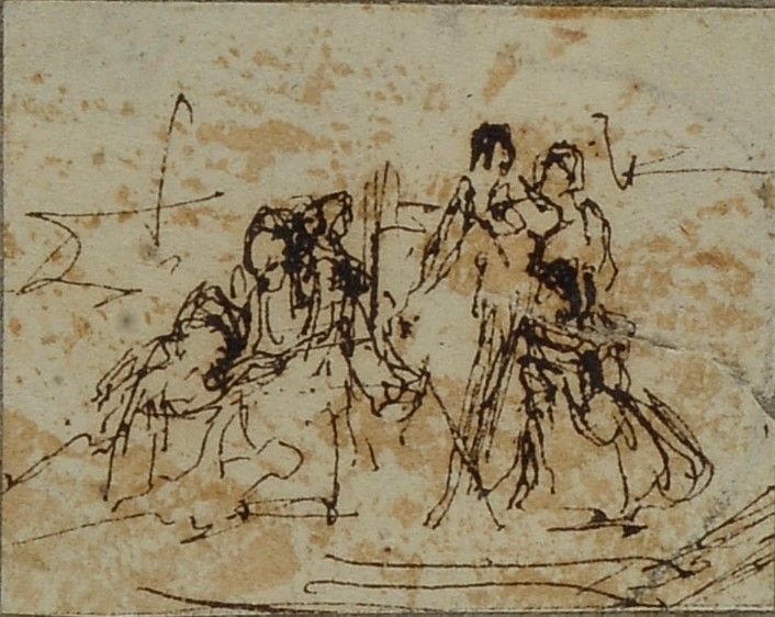 Lotto Composto da Sette Disegni