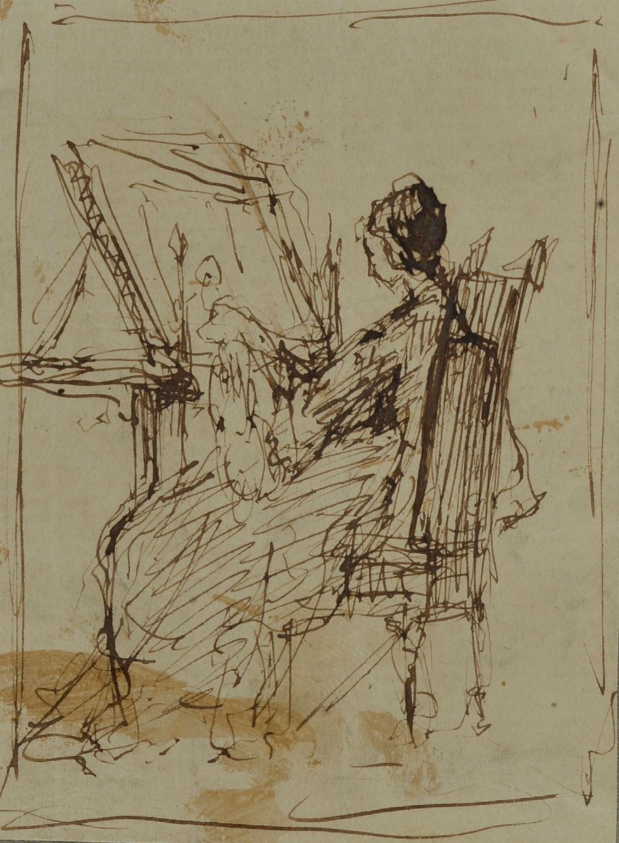 Lotto Composto da Sette Disegni