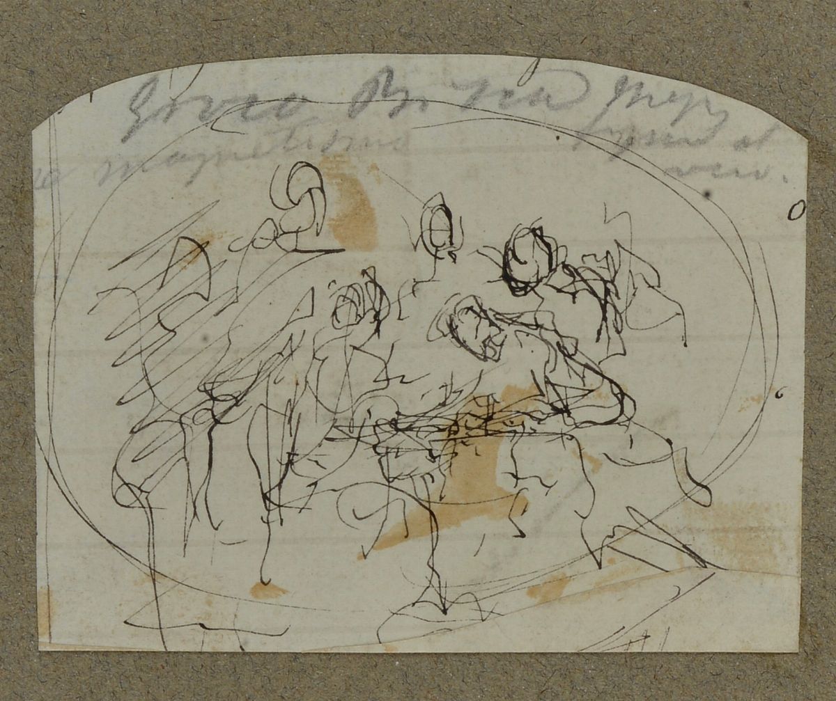 Lotto Composto da Sette Disegni