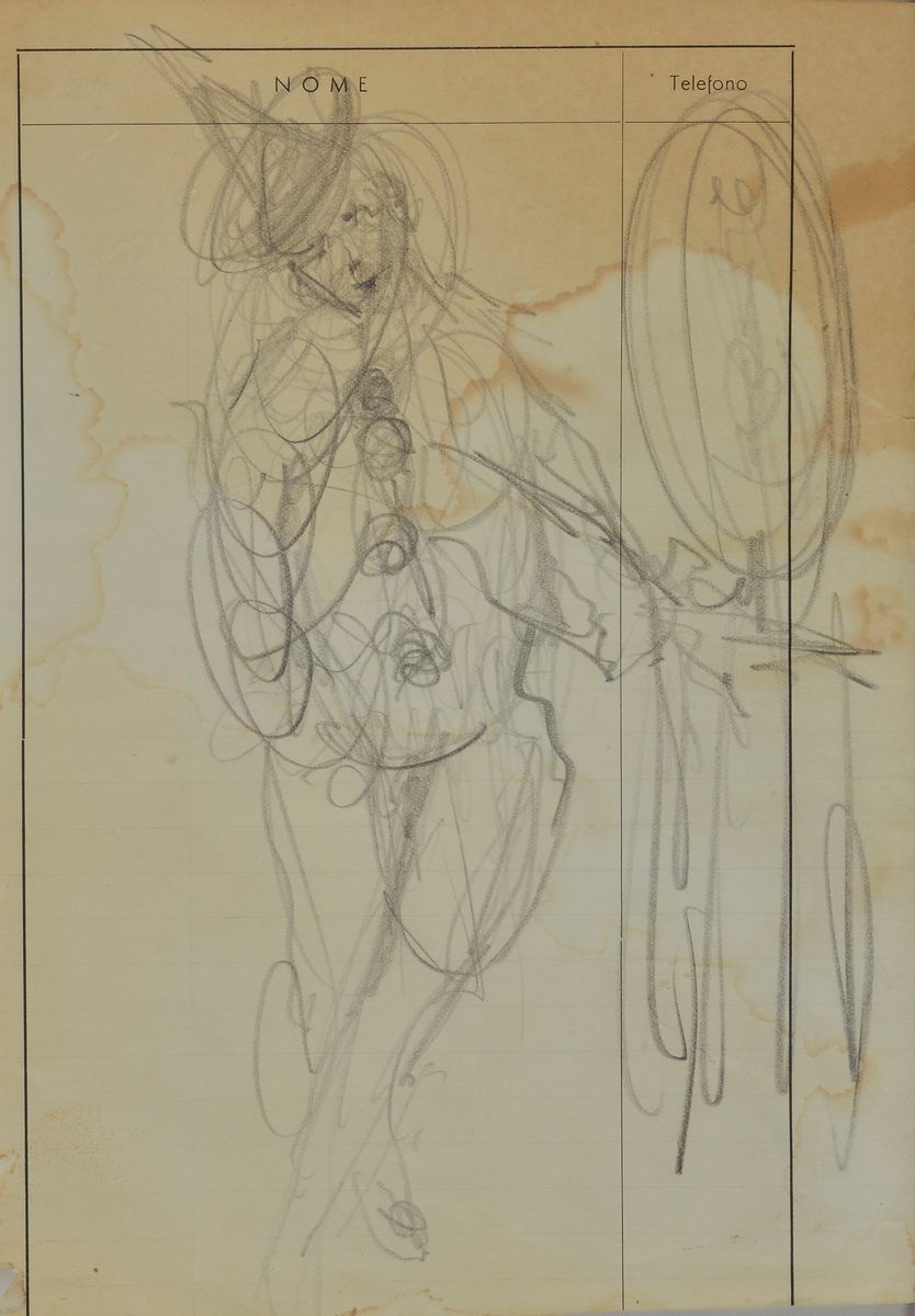 Lotto Composto da Quattro Disegni