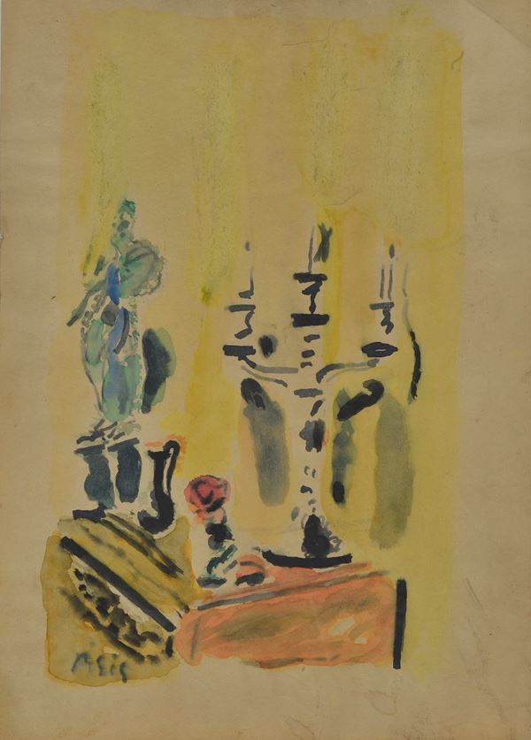 Anonimo, XX sec. - Still life