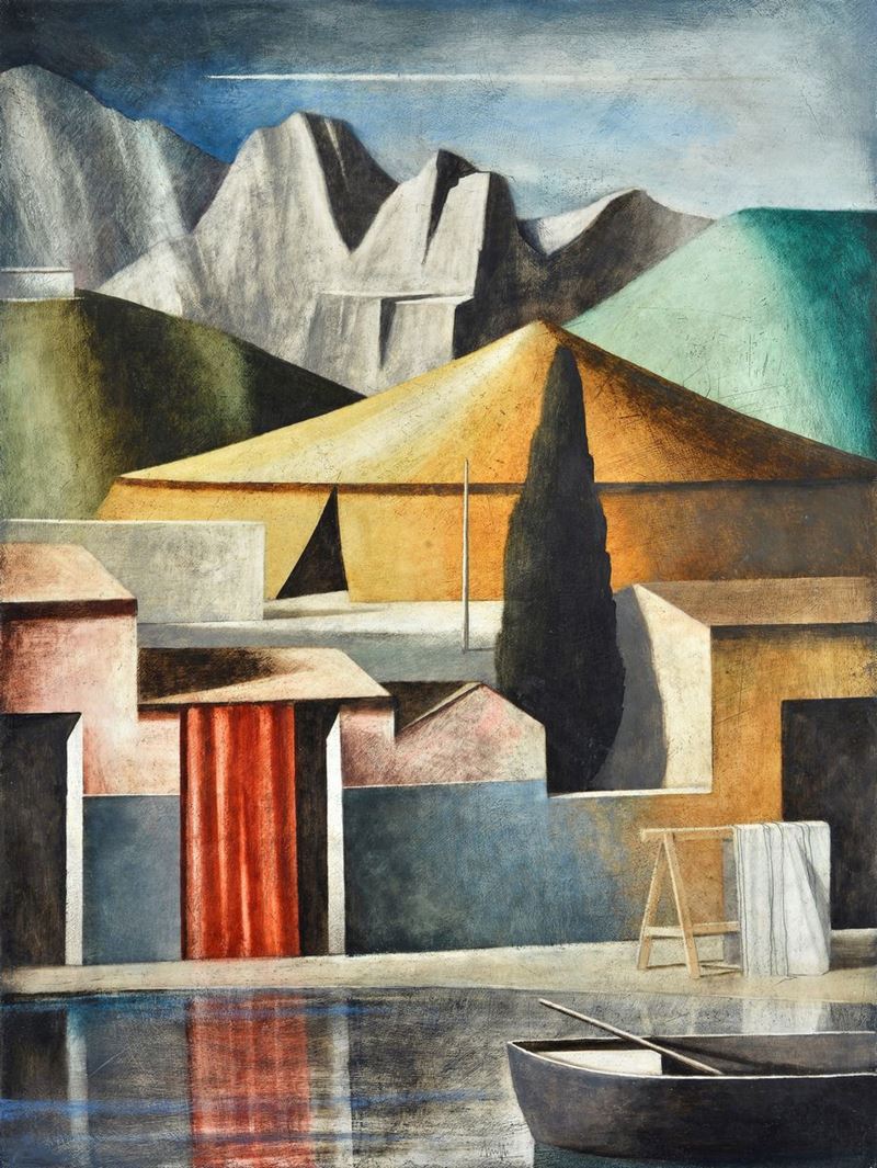Marcello Scuffi - Paesaggio (al Beato A.)