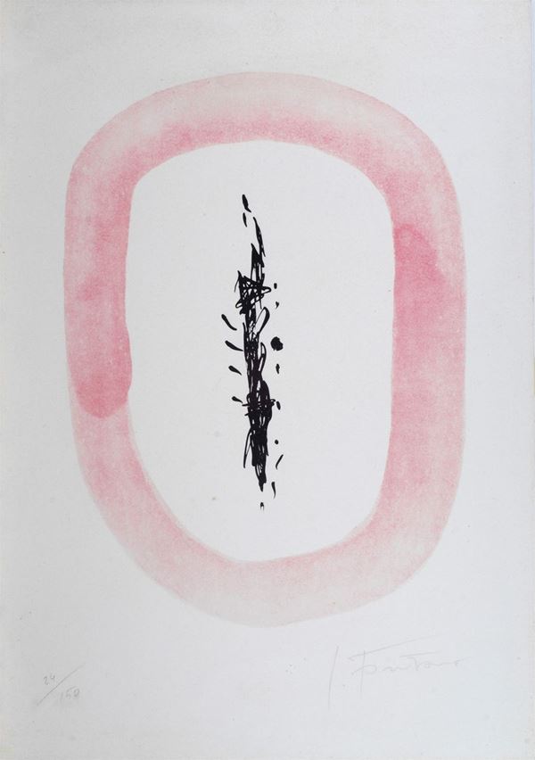 Lucio Fontana - Senza titolo