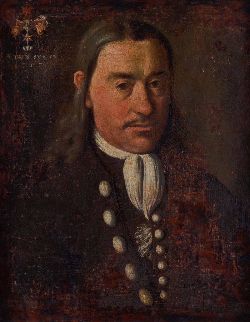 Scuola Tedesca, XVIII Sec. - Ritratto di Aristocratico