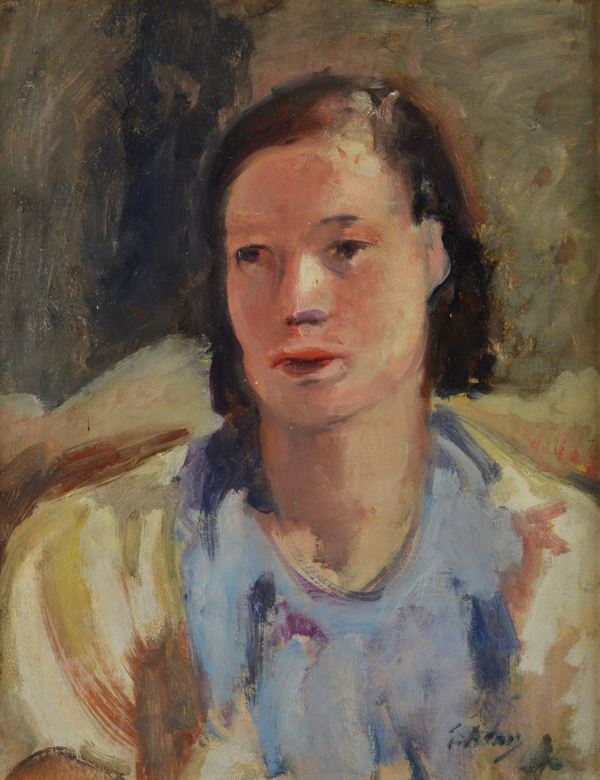 Ennio Pozzi - Woman's face