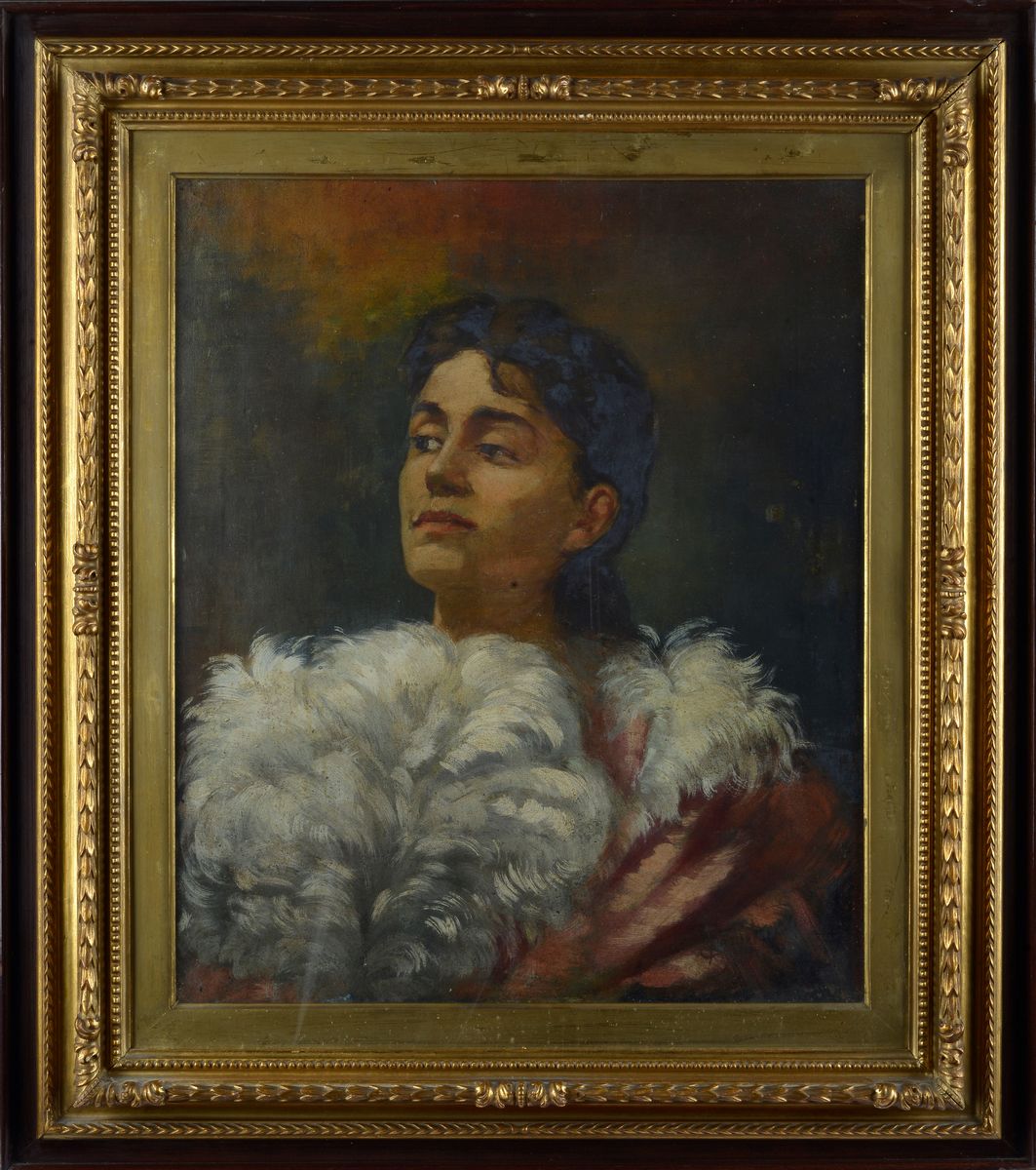 Salvatore Postiglione - Ritratto di Eleonora Duse