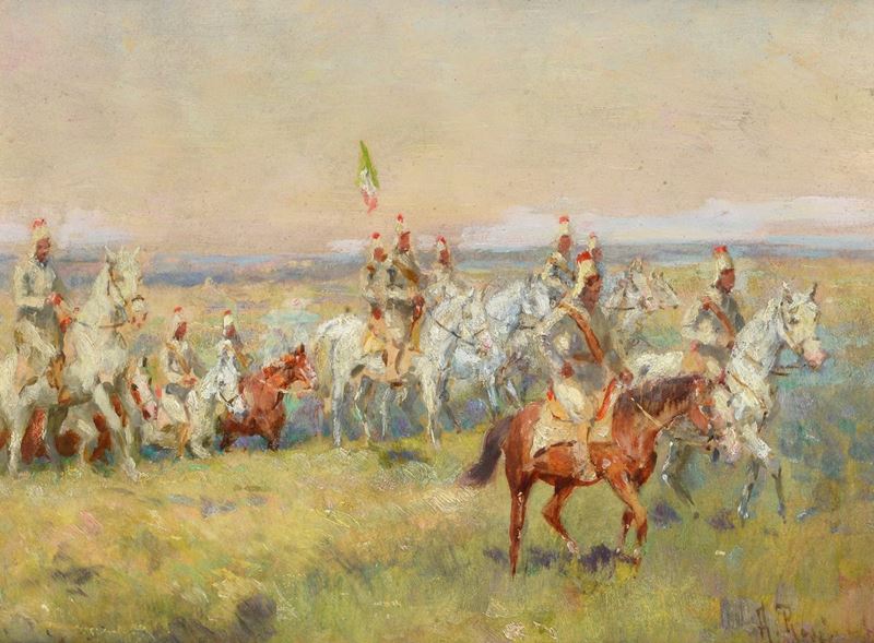 Alberto Rossi - Soldati a Cavallo