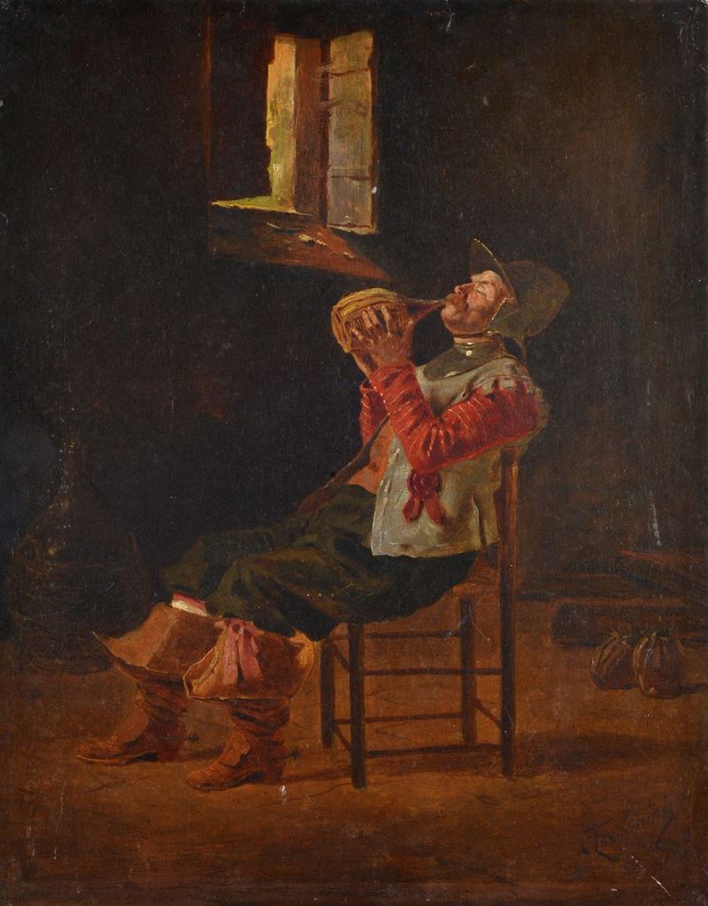 Arnaldo Tamburini - Il Bevitore