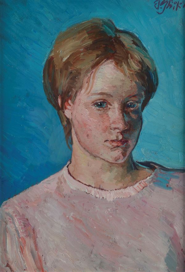 Paulo Ghiglia - Portrait of a young girl