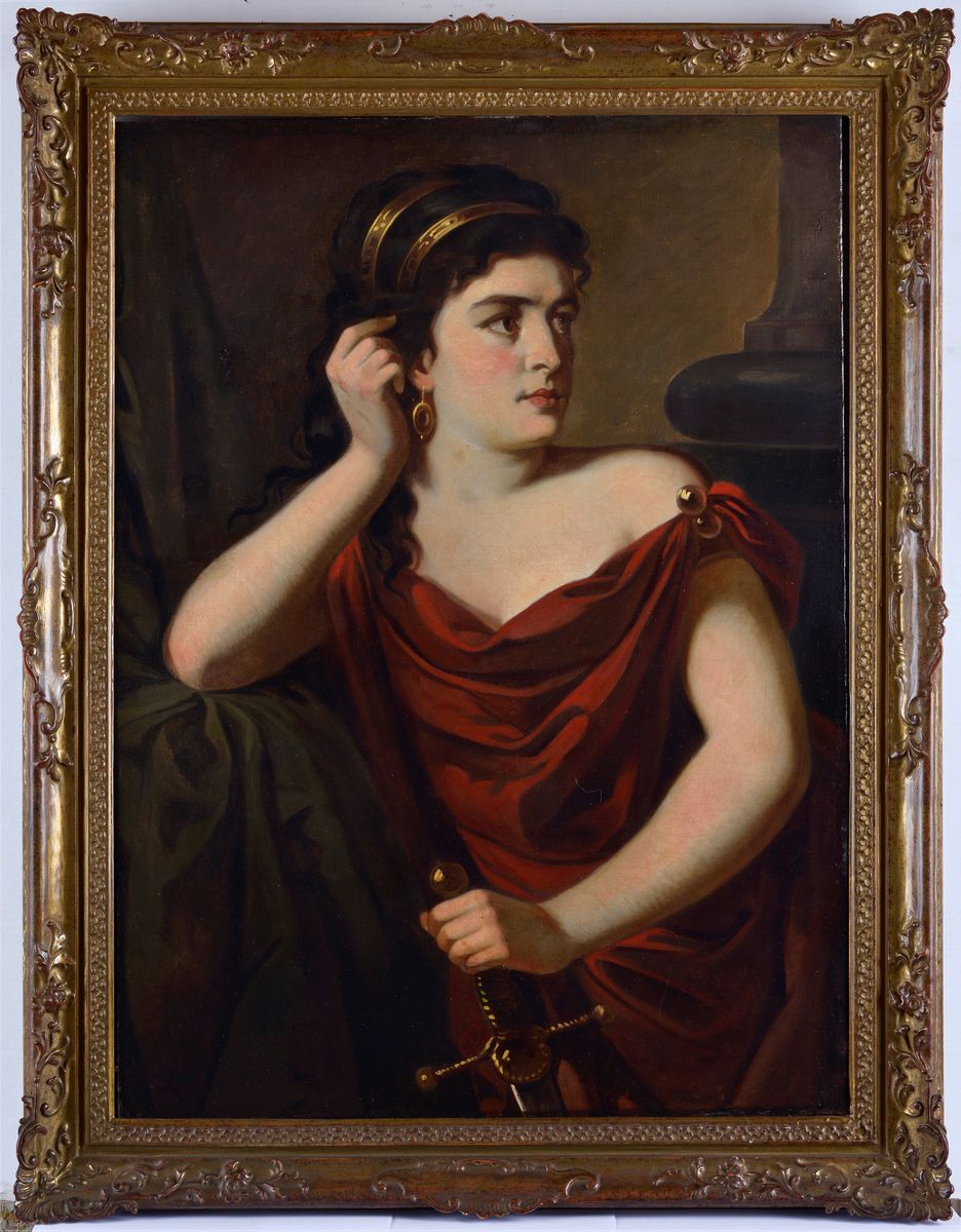 Anonimo, XIX Sec. - La Regina Tomiri