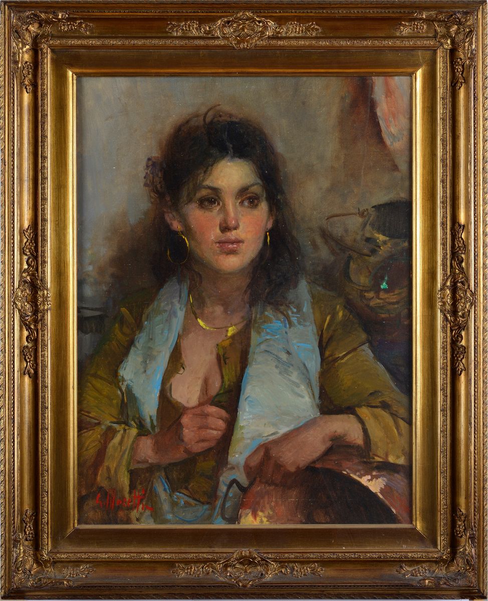 Giacomo Moretti - Ritratto di Popolana