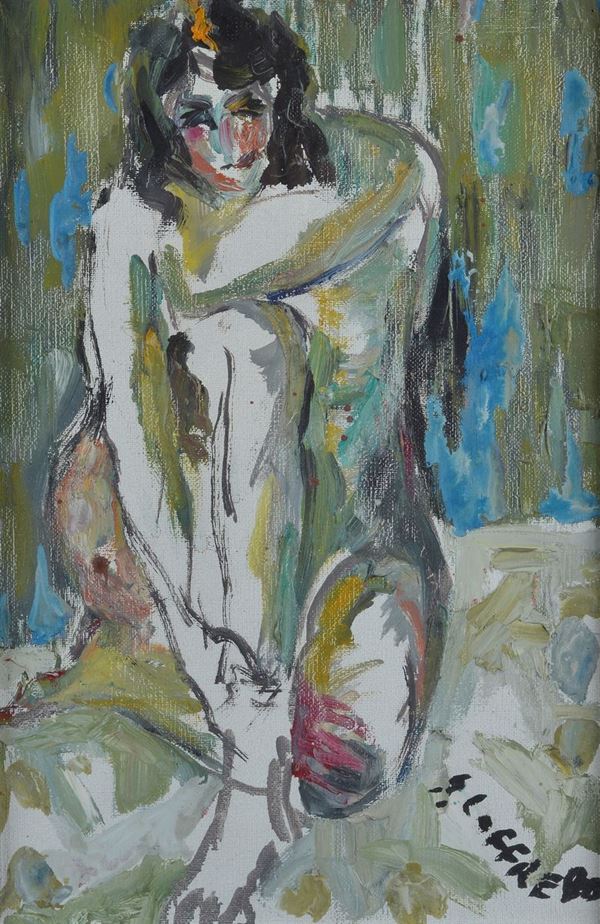 Silvio Loffredo - Nudo seduto