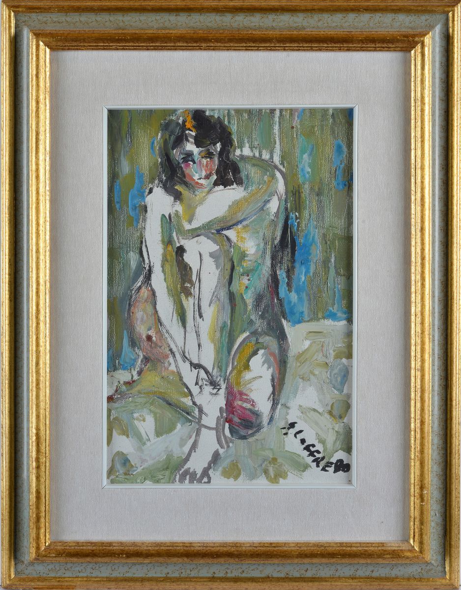 Silvio Loffredo - Nudo Seduto