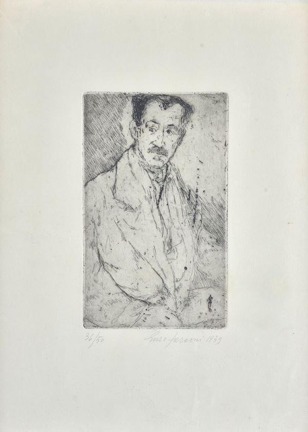Enzo Faraoni - Ritratto maschile