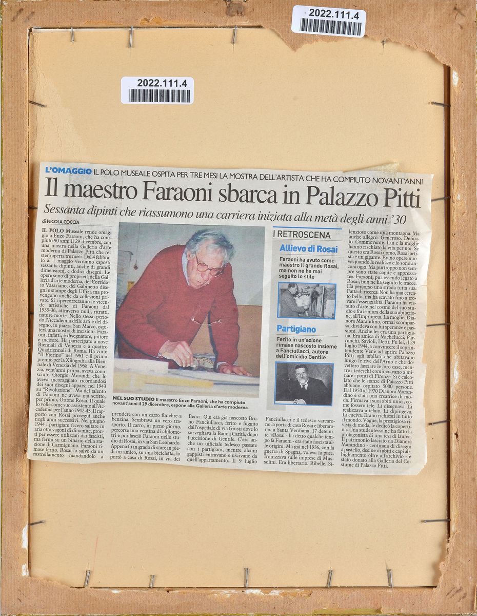 Enzo Faraoni - Ritratto Maschile