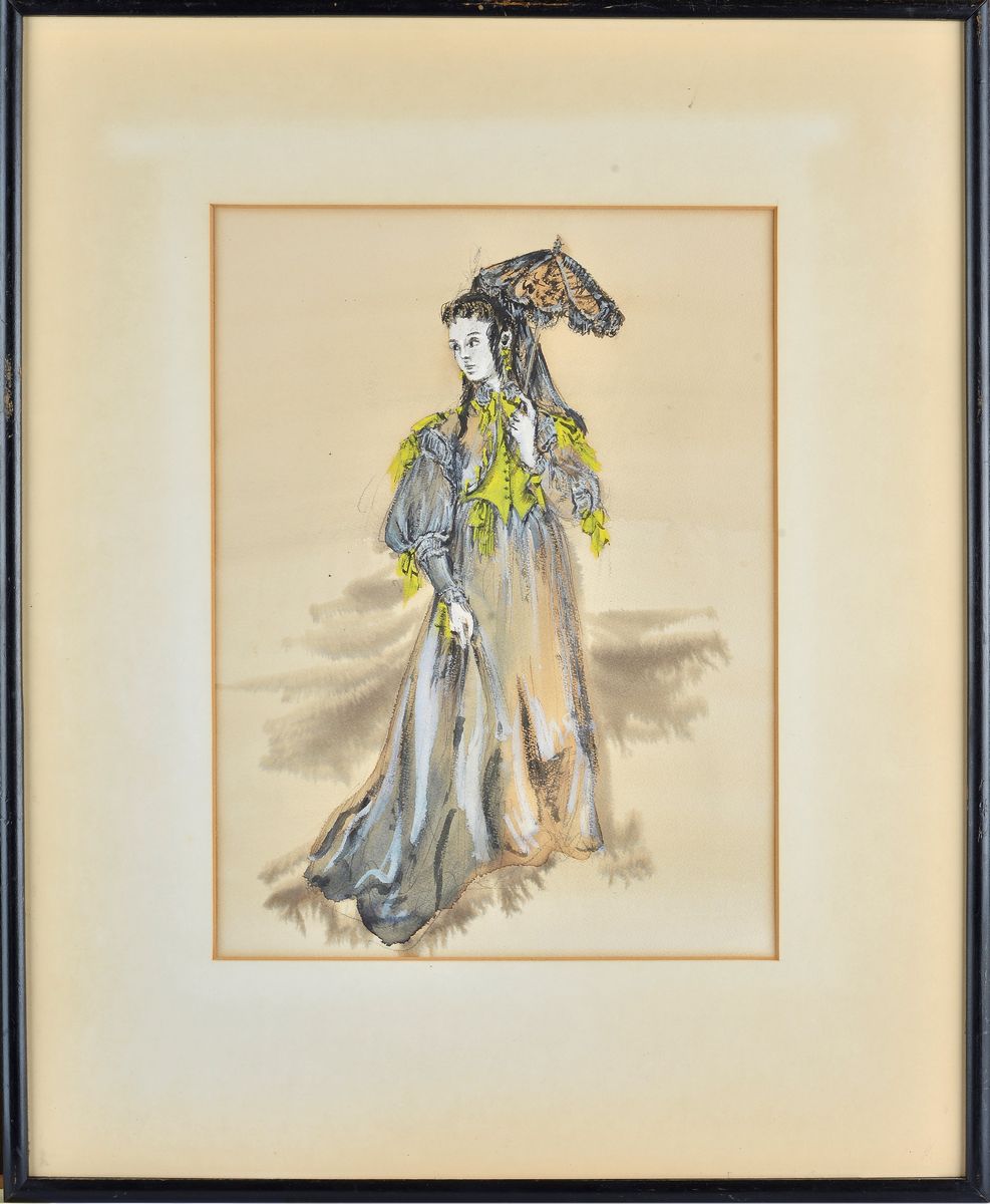 Tom Keogh - Ragazza con Ombrellino