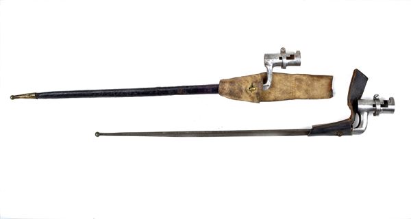 Two Vauban bayonets