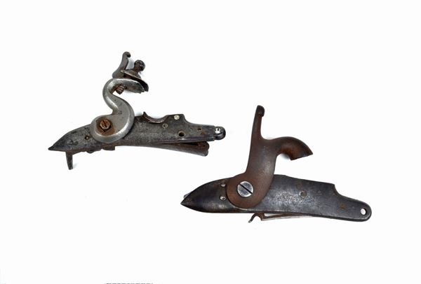 Lot of two batteries  - Auction Antique Arms & Militaria - Galleria Pananti Casa d'Aste