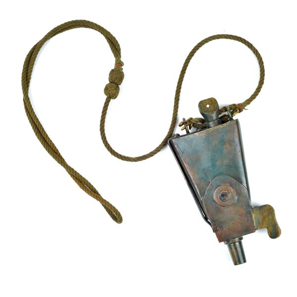 Powder flask for Bersagliere Model 1844  - Auction Antique Arms & Militaria - Galleria Pananti Casa d'Aste