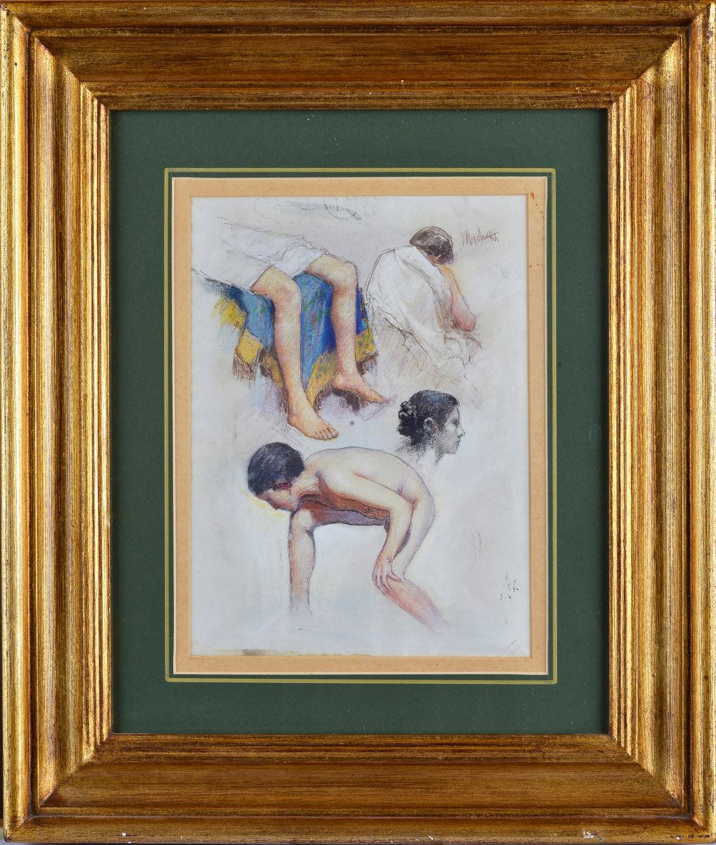 Francesco Paolo Michetti - Studio per Figure