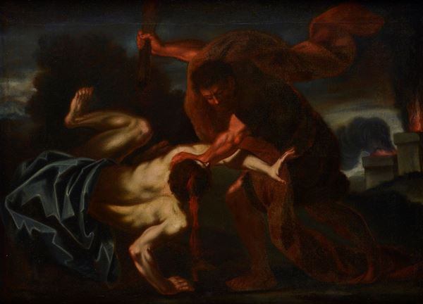 Scuola Europea, XVIII sec. - Cain and Abel