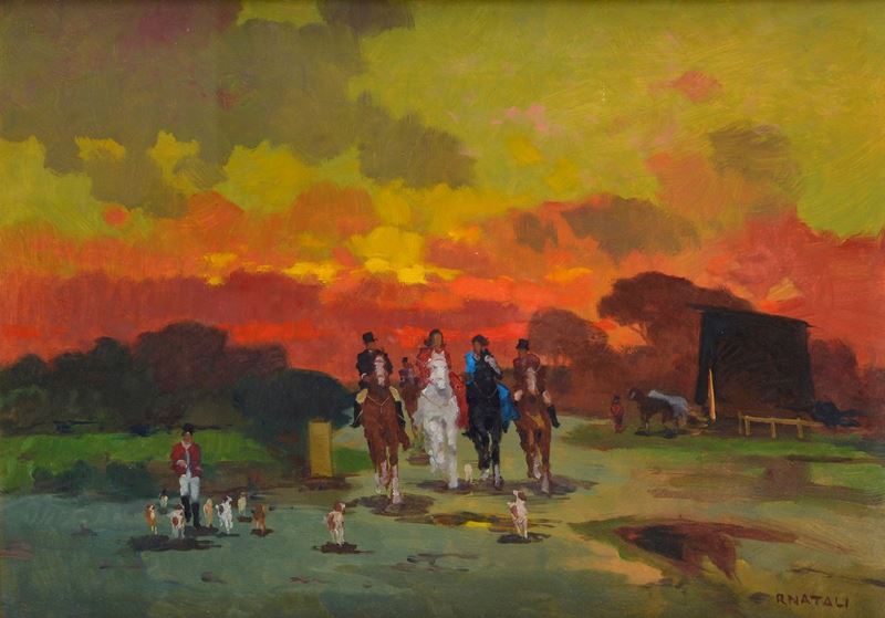 Renato Natali - Ritorno dalla Caccia alla Volpe