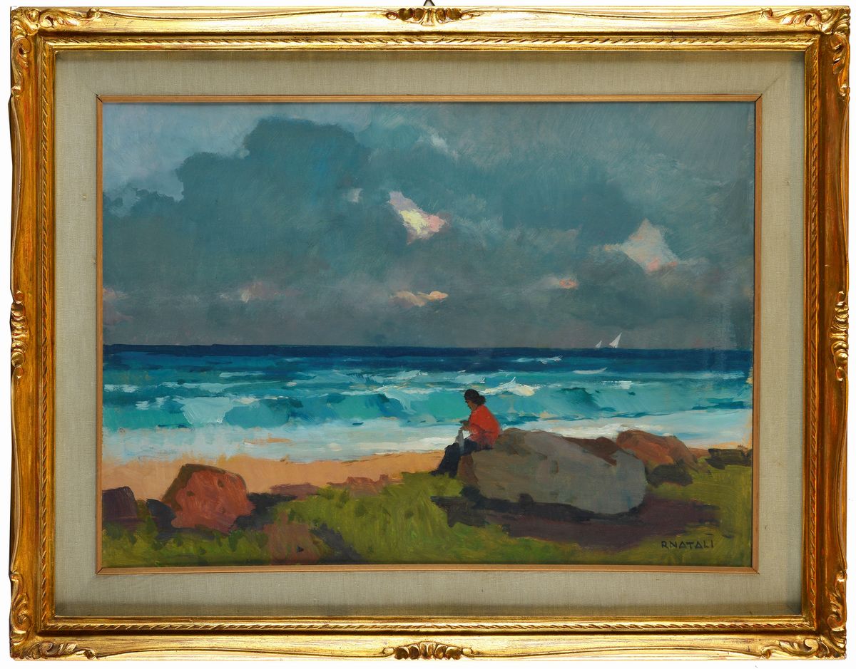 Renato Natali - Donna sul Lungomare