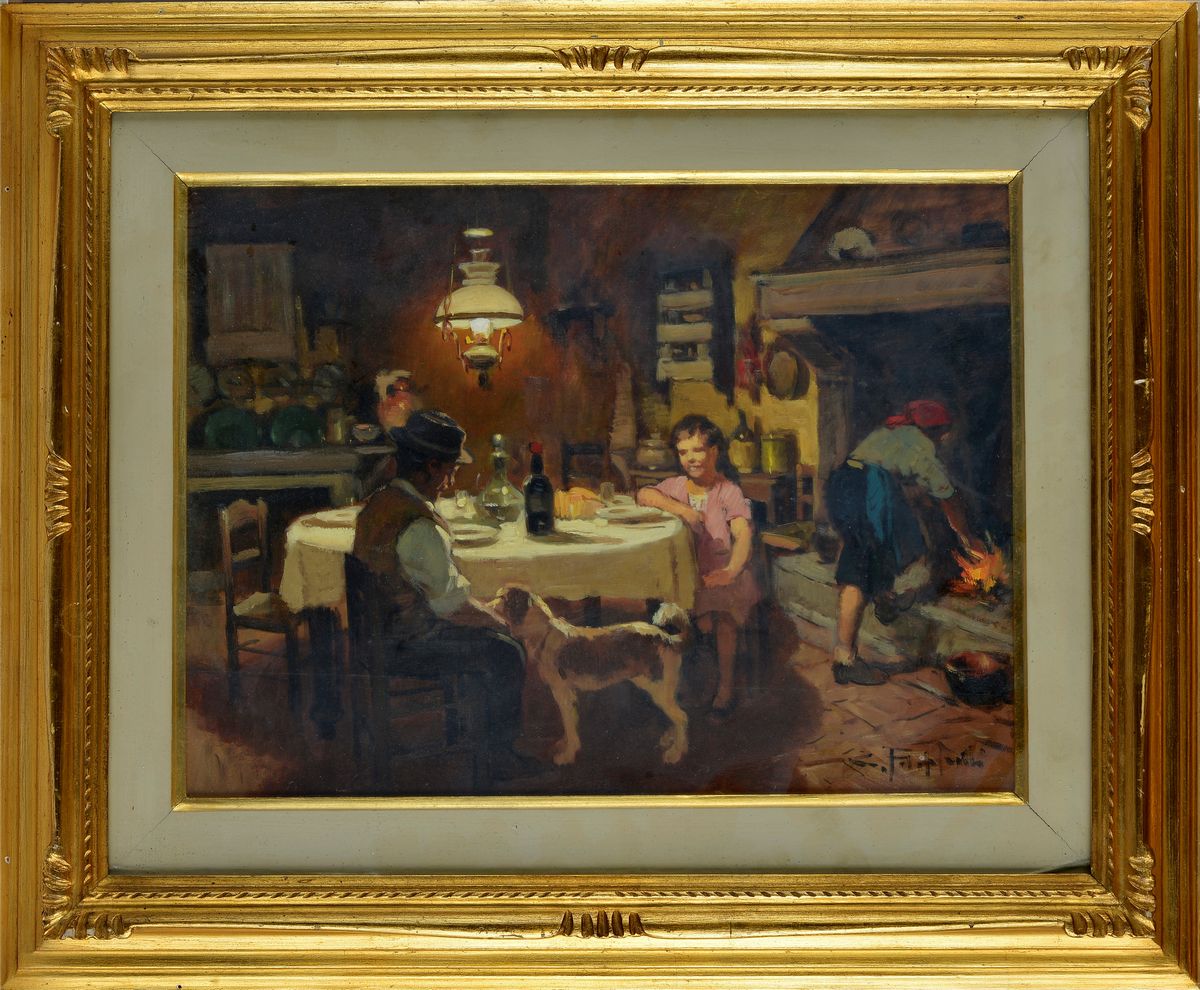 Cafiero Filippelli - Scena Familiare