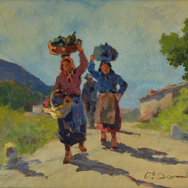 Carlo Domenici - Contadine del Gabbro