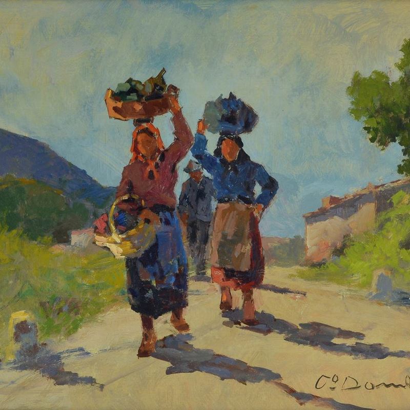 Carlo Domenici - Contadine del Gabbro