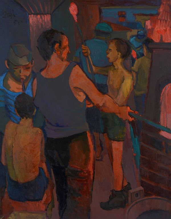 Walter Fusi - Vetrai al lavoro