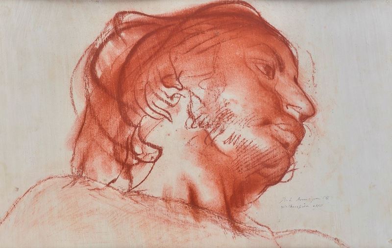 Pietro Annigoni - Studio di Volto