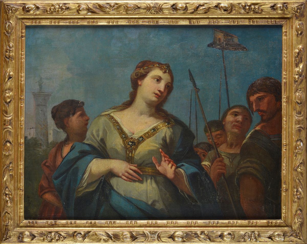Scuola Veneta, Fine XVII Sec. - Santa Barbara