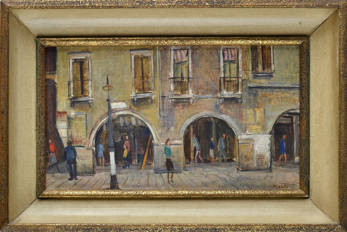 Orazio Pigato - Portici a Chioggia