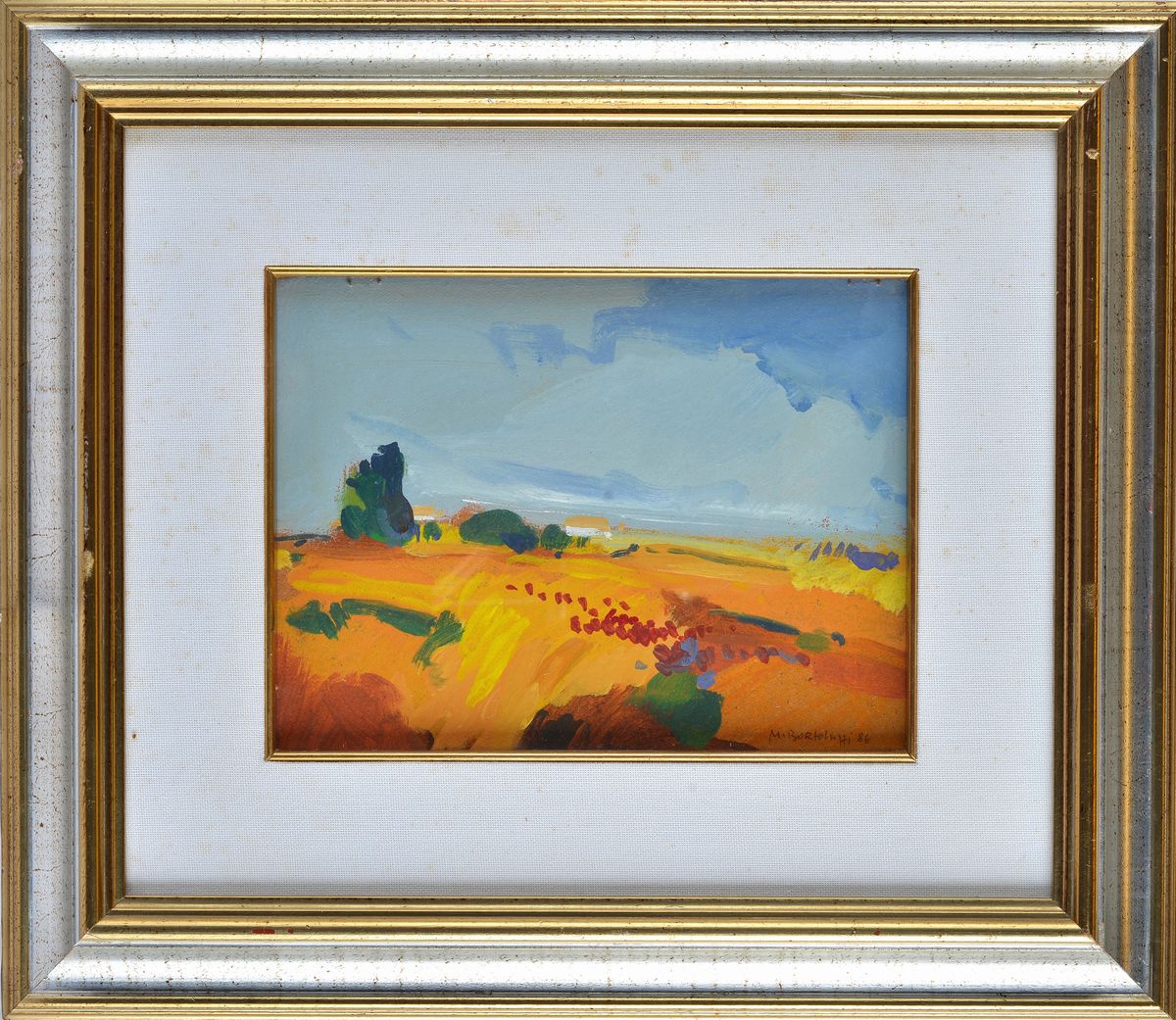 Millo Bortoluzzi Jr. - Paesaggio con Case