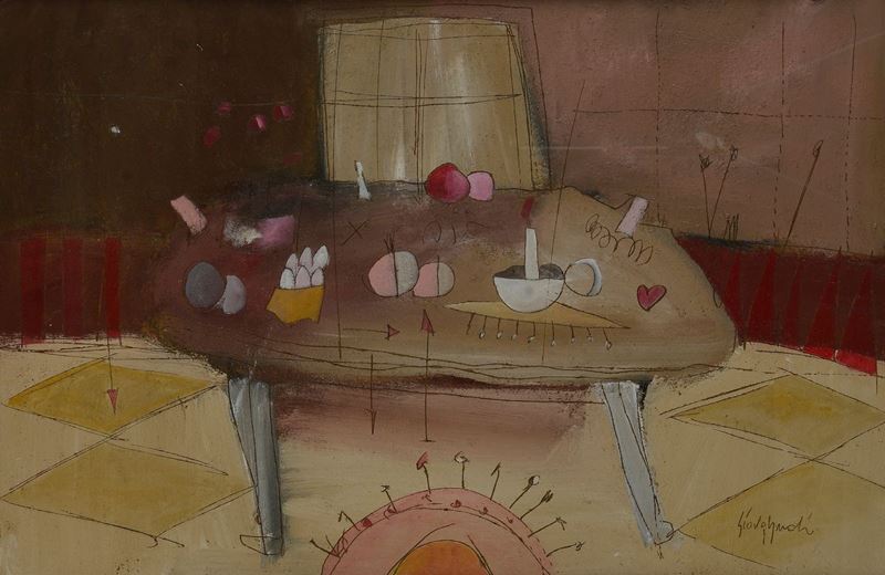 Luca Giovagnoli - Interno con Tavolo
