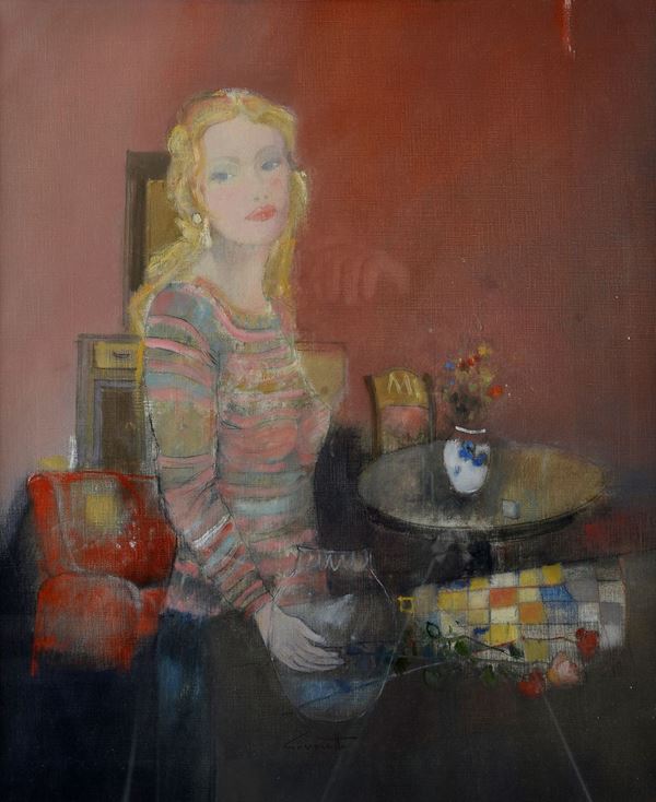 Lino Carraretto - Portrait of a woman