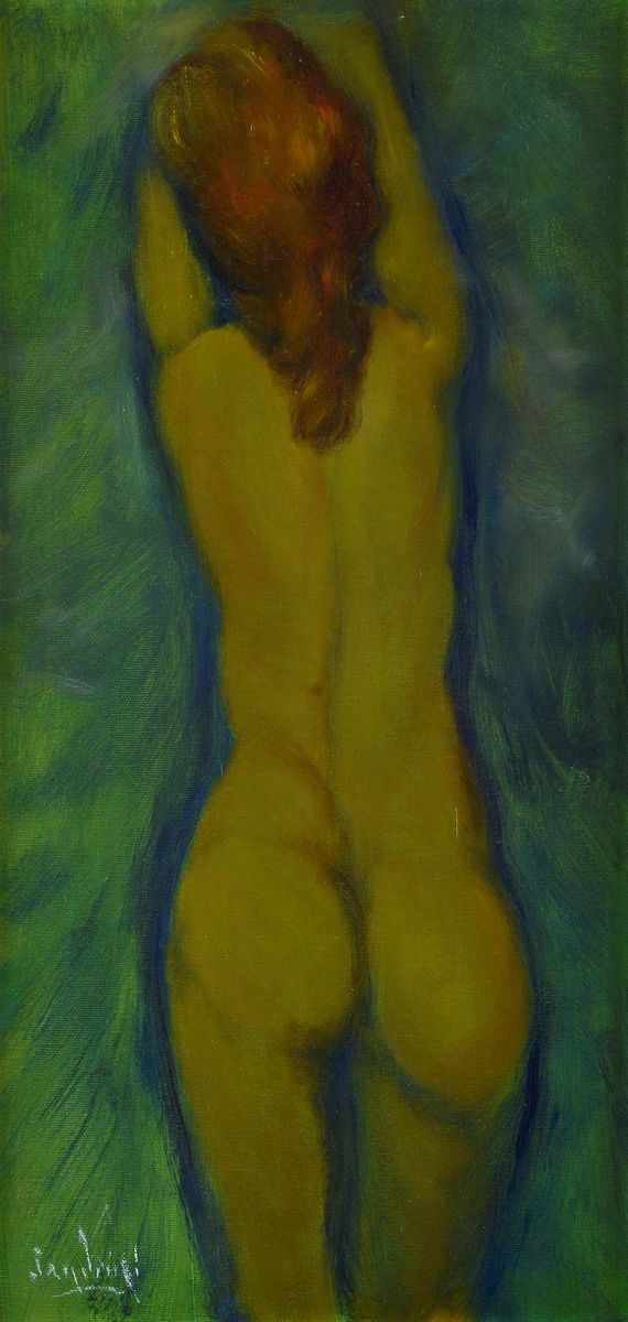 Anonimo, XX sec. - Naked from the back