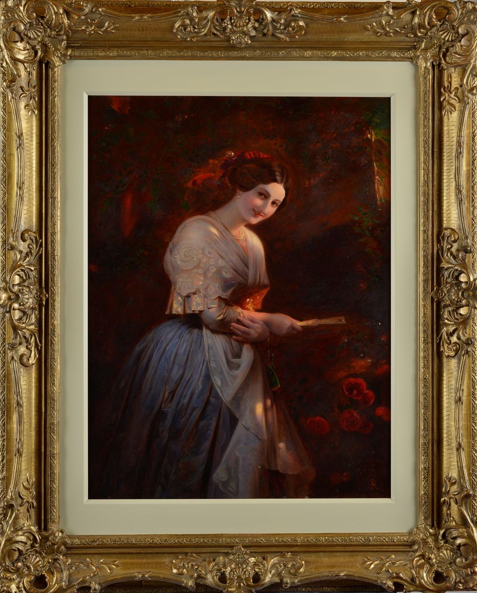 August Riedel - Vittoria Caldoni in Costume di Albano