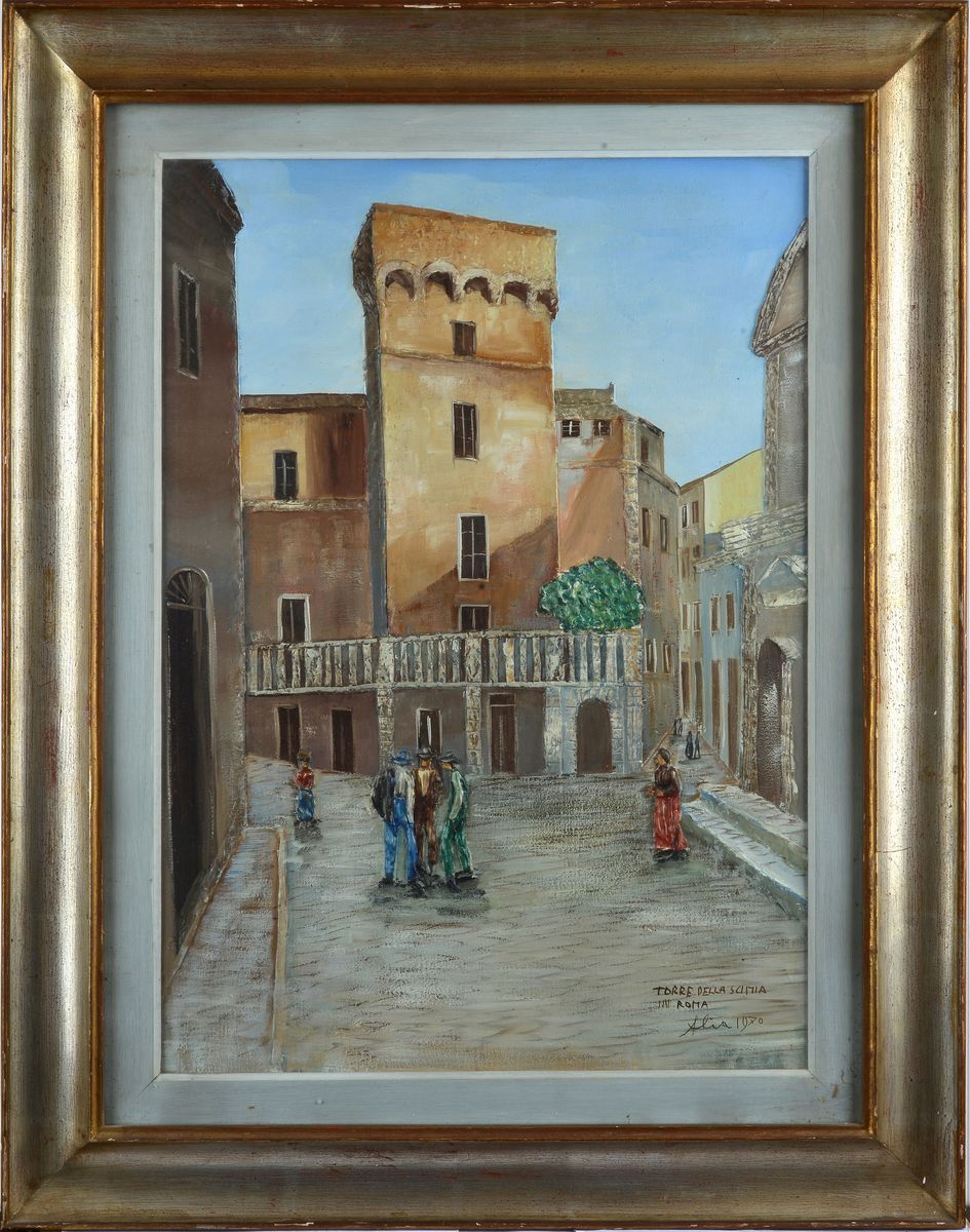 Anonimo, XX Sec. - La Torre della Scimmia, Roma