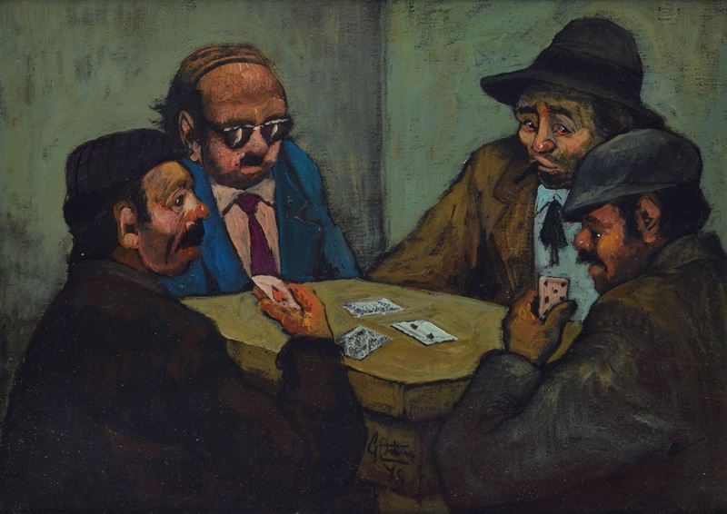 Guido Antoni - Giocatori di Carte