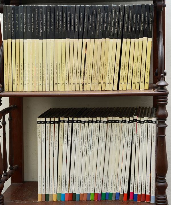COLLECTION OF THE RIZZOLI CLASSICS OF ART, from n. 2 to 66