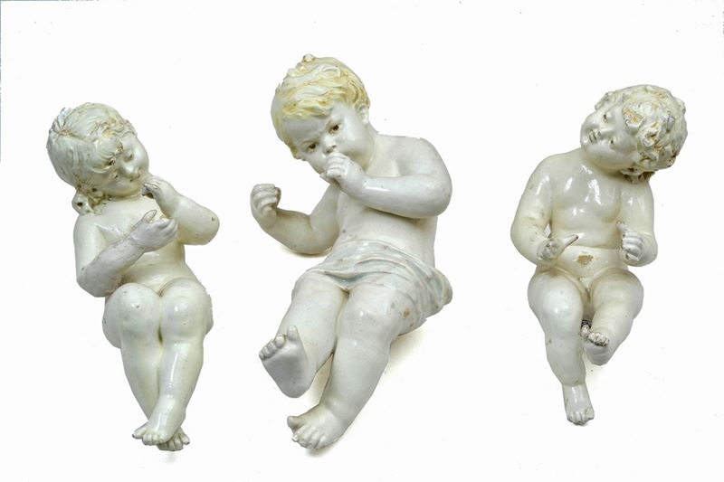 Lotto Composto da Tre Putti
