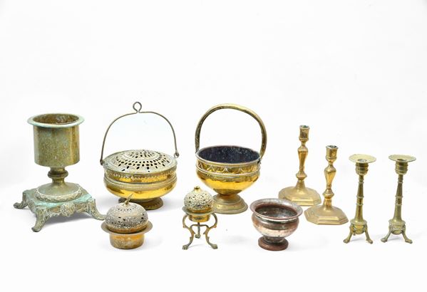 Lot consisting of ten pieces