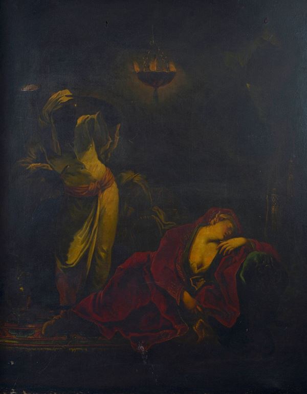 Anonimo, XIX sec. - Orientalist interior