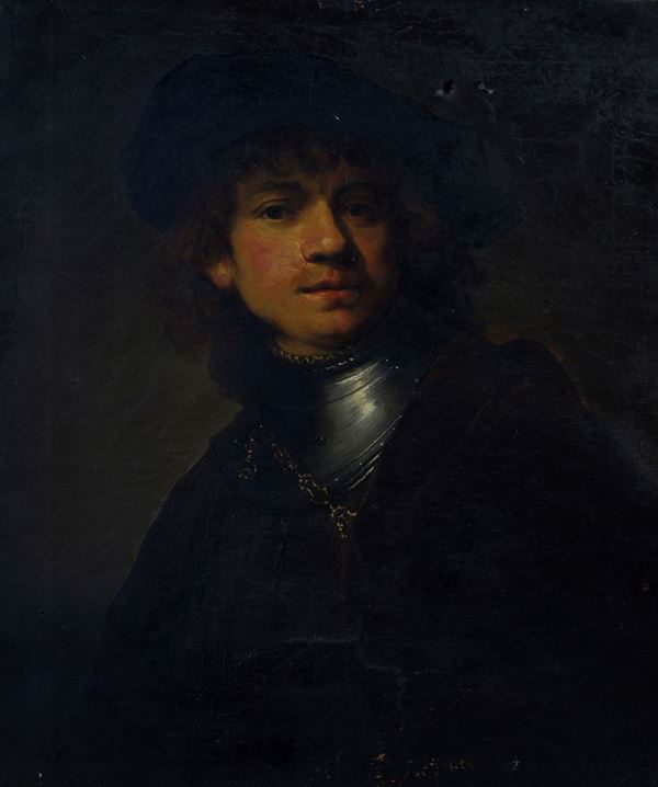 Uomo in armatura (copia da Rembrandt)
