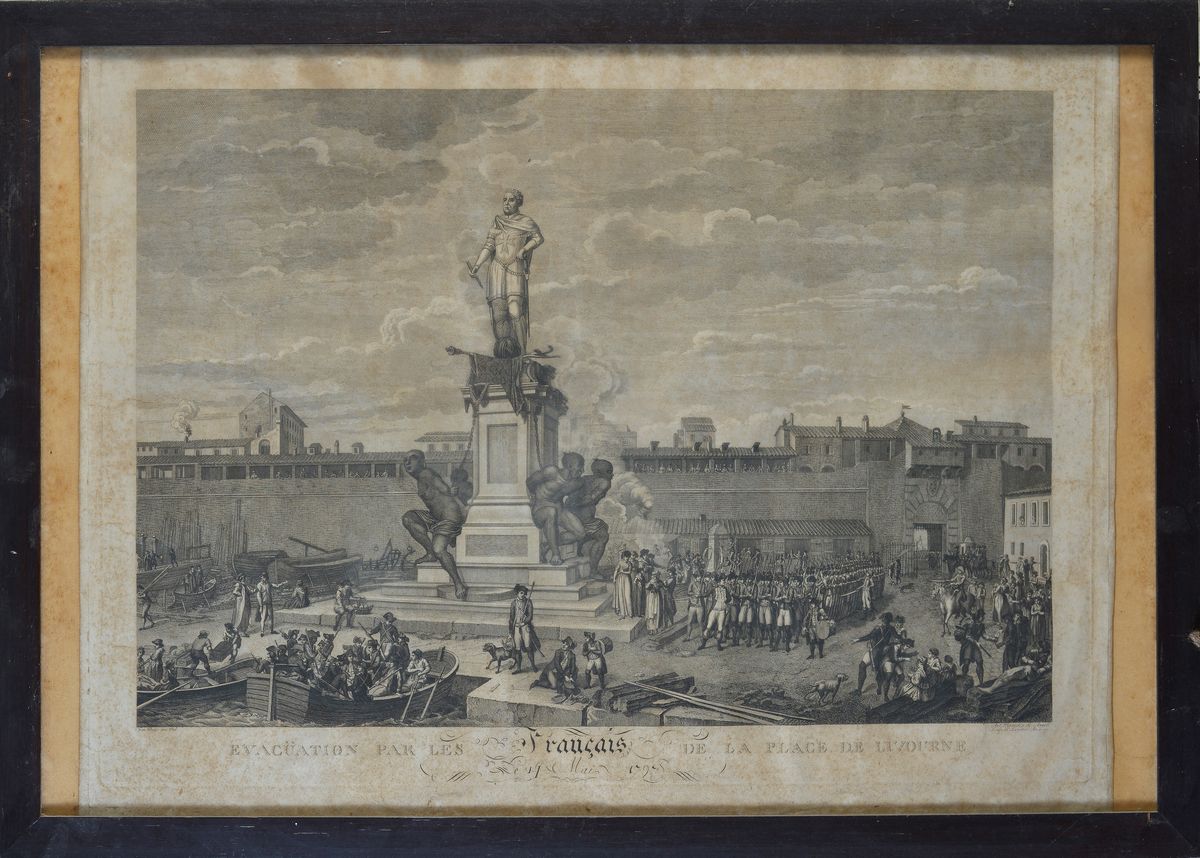 Evaquation Par Les Francais De la Place De Livourne