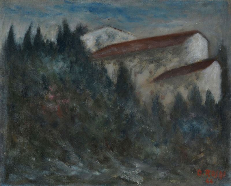 Ottone Rosai - Paesaggio