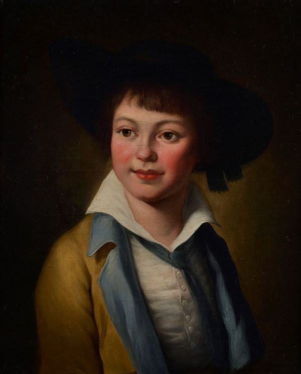 Scuola Inglese, fine XVIII - inizio XIX sec. - Portrait of a Child